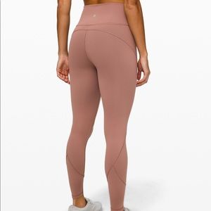Lululemon EUC In Movement Tight 25”